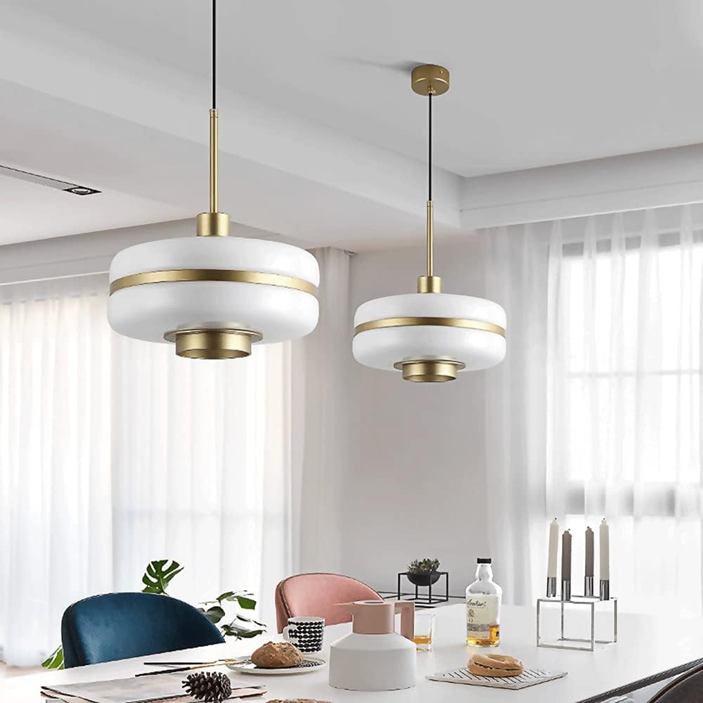 Scandinavische luxe glazen hanglamp