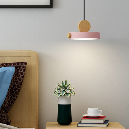 Houten LED Hanglamp