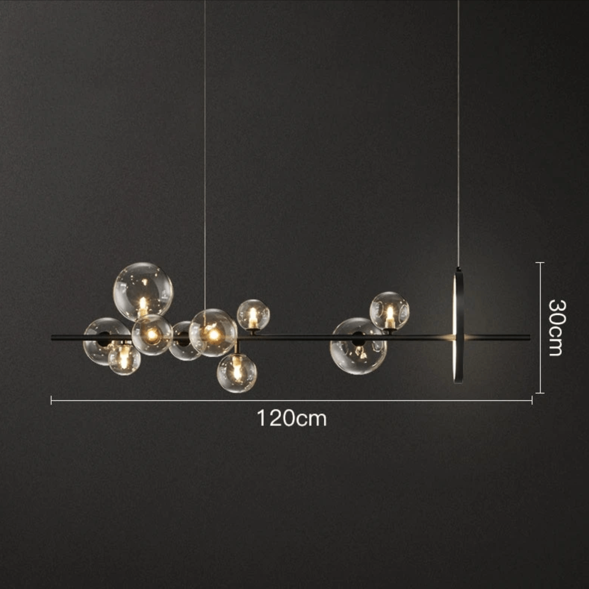 Macrocosm | Luxe hanglamp van geblazen glas