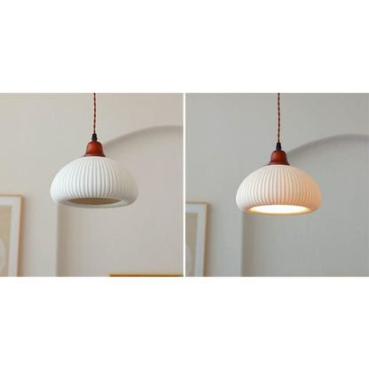 Hanglamp Keramisch Wit