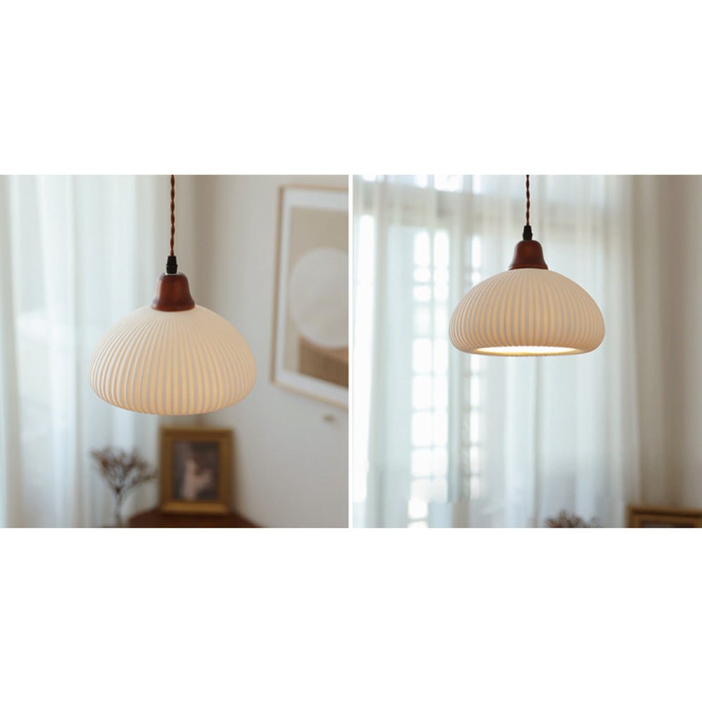 Hanglamp Keramisch Wit