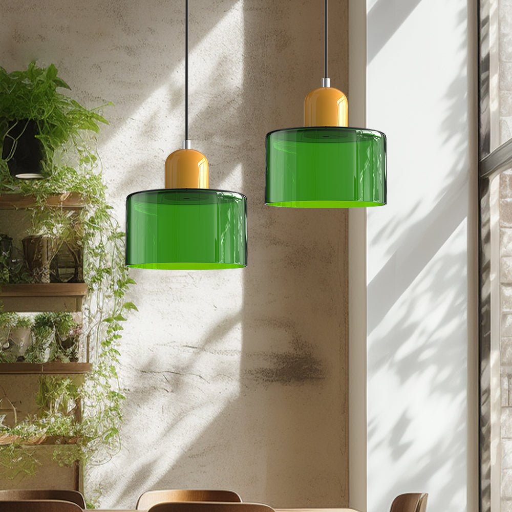 Bauhaus Creatieve glazen hanglamp