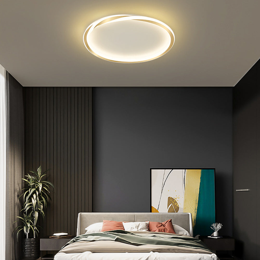 Minimalistische ronde LED slaapkamer plafondverlichting