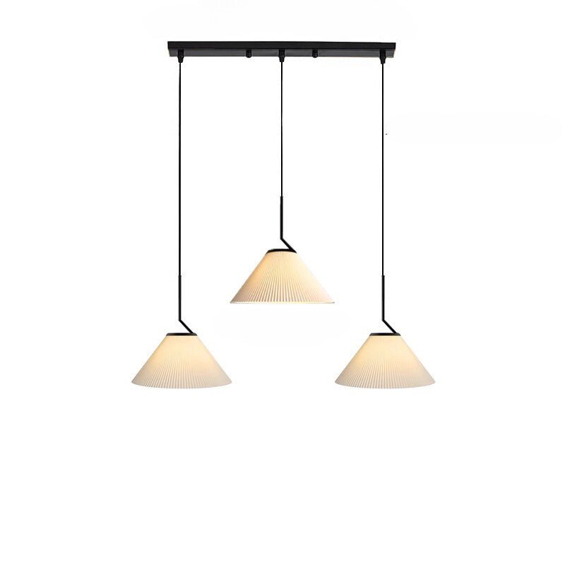 Noridic geplooide Creme Hanglamp