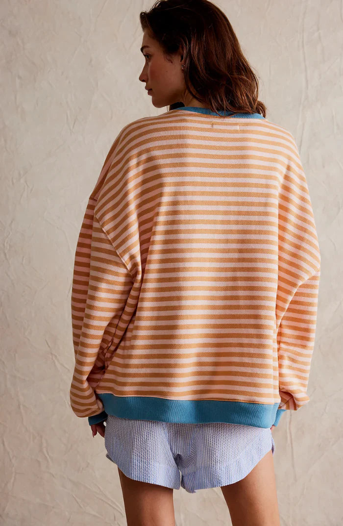 MANA™ | STRIPED OVERSIZED SWEATER