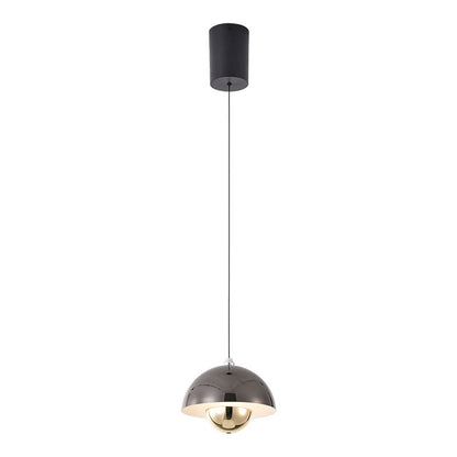 Pod shape lifting pendant lamp 