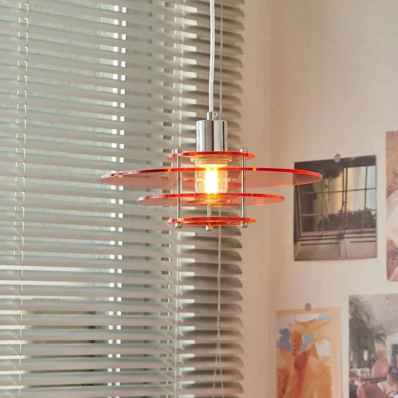 Modern UFO Shaped Chandelier Vintage Pendant Lamp