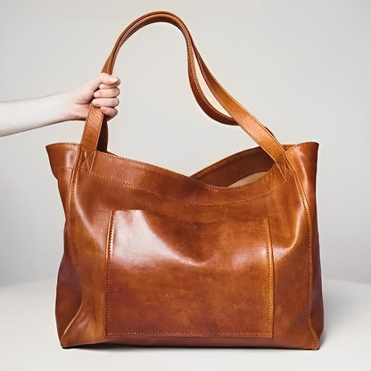 JANNA™ | VINTAGE LEREN TAS