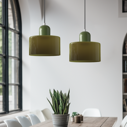 Bauhaus Creatieve glazen hanglamp