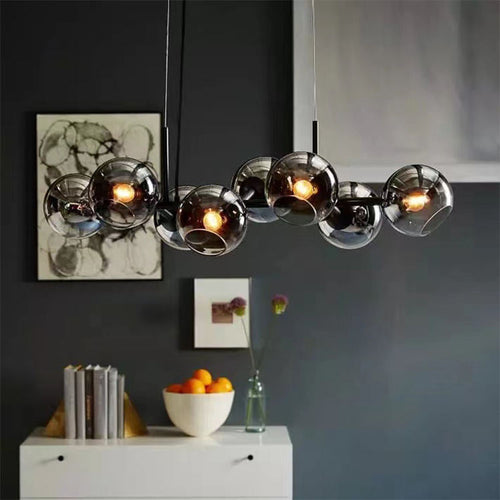 Chandelier with Norwegian glass ball