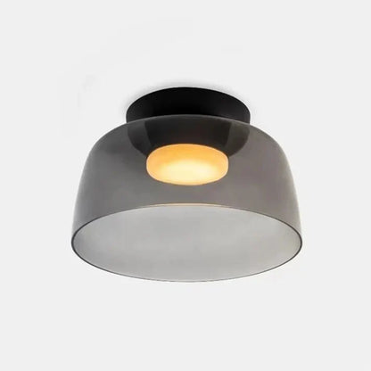 Scandinavische Designer Creatieve Persoonlijkheid Middeleeuwse Glazen Plafondlamp