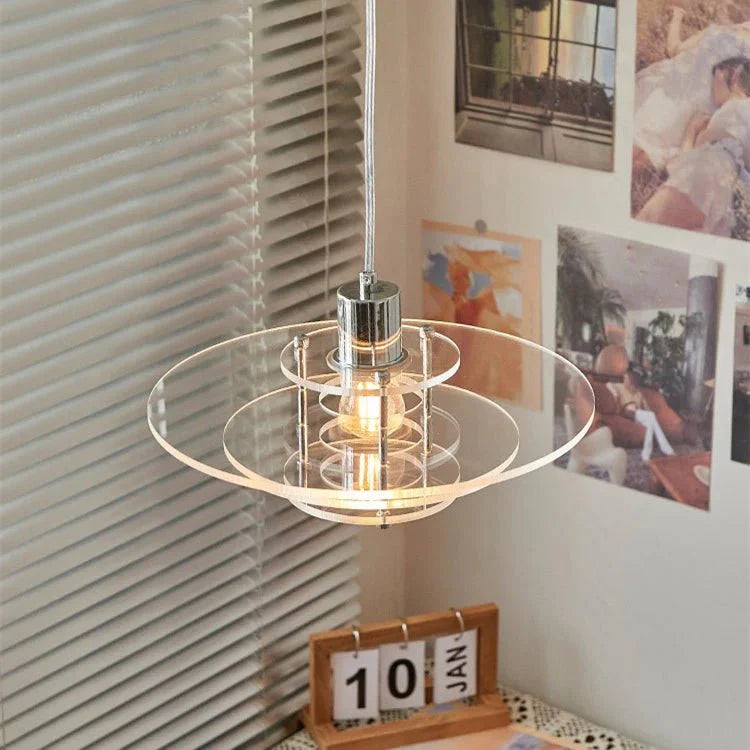 Modern UFO Shaped Chandelier Vintage Pendant Lamp