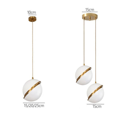 Lumaglo™ | Gouden Hanglamp