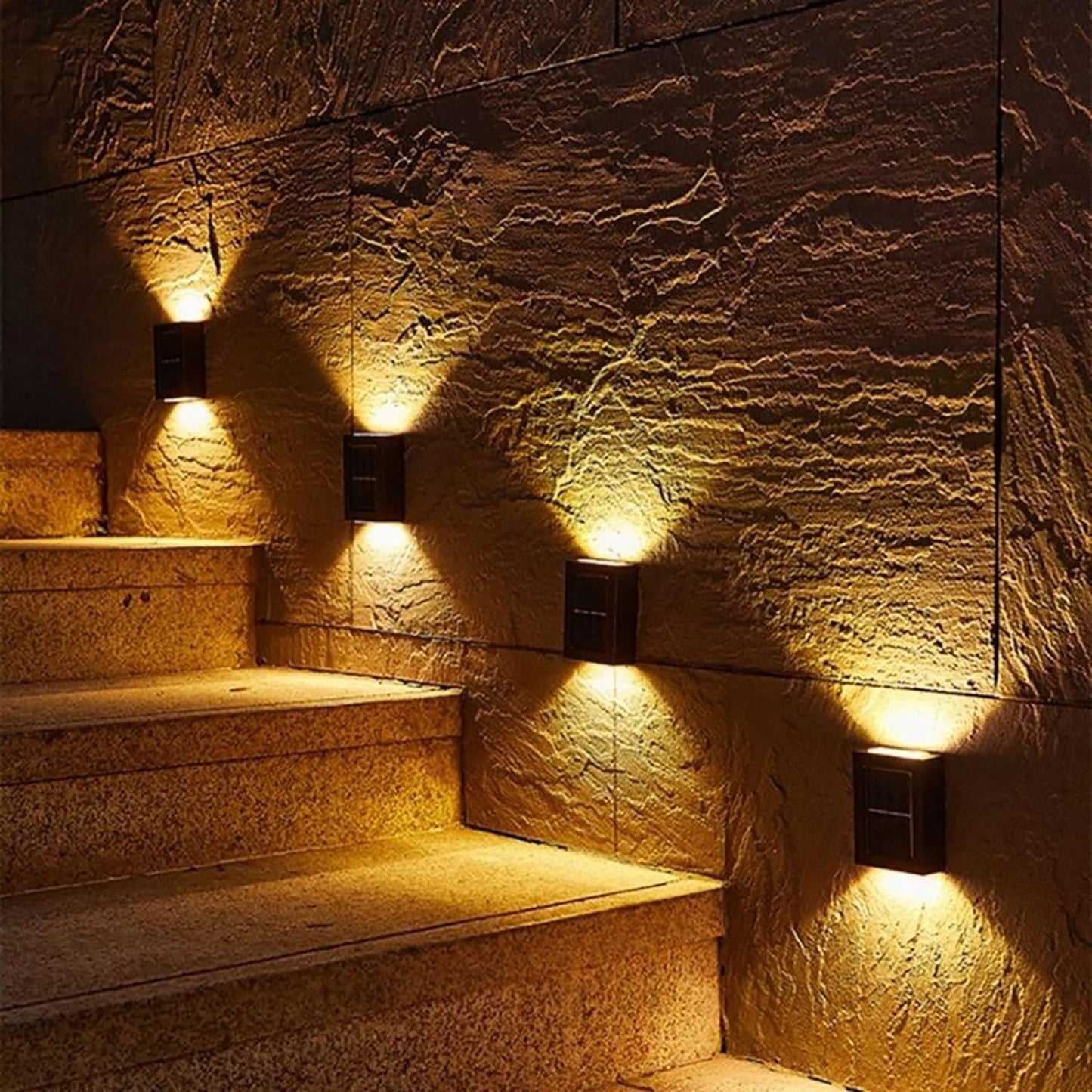 Premium Wireless Solar Wall Lights - Enrich your garden with an atmospheric ambiance!