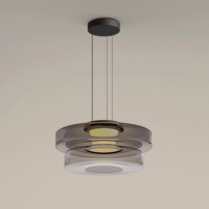 Glazen hanglampen in Bauhaus stijl