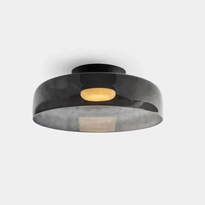 Scandinavische Designer Creatieve Persoonlijkheid Middeleeuwse Glazen Plafondlamp