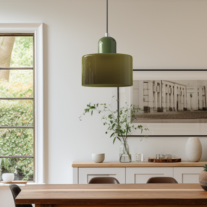 Bauhaus Creatieve glazen hanglamp