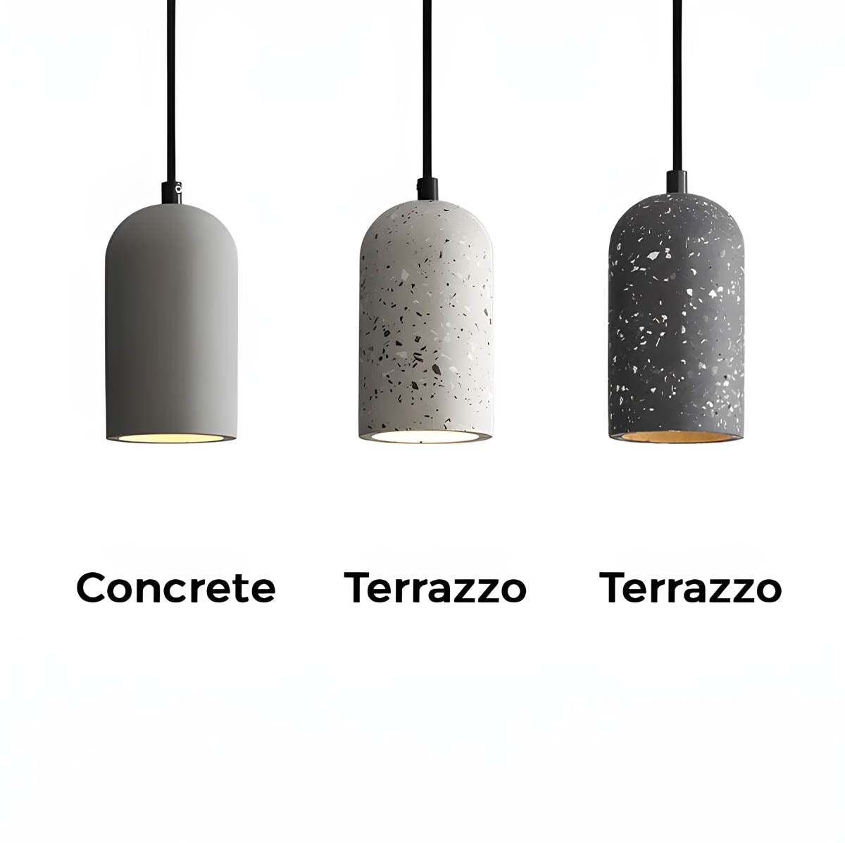 FORGI | Unique concrete pendant lamp