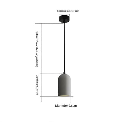 FORGI | Unique concrete pendant lamp