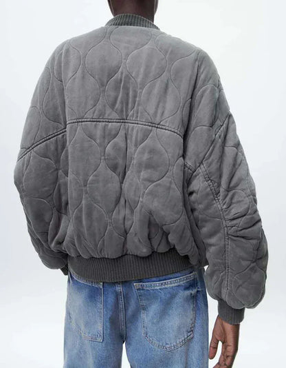 AMEDIA™ | BAGGY BOMBER JACKET