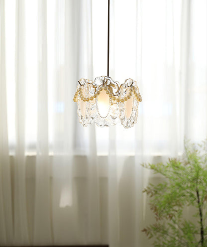 Bloemen Glazen Hanglamp