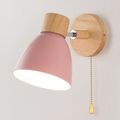 Yadiel - Scandinavische hangende wandlamp van hout