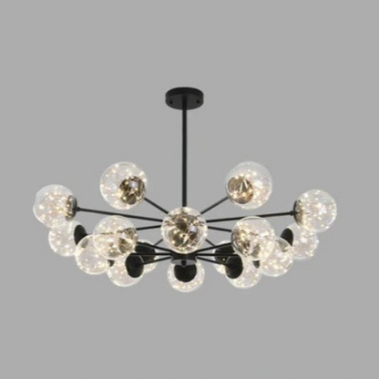 NobleLuminance - Glass Ball Chandelier 