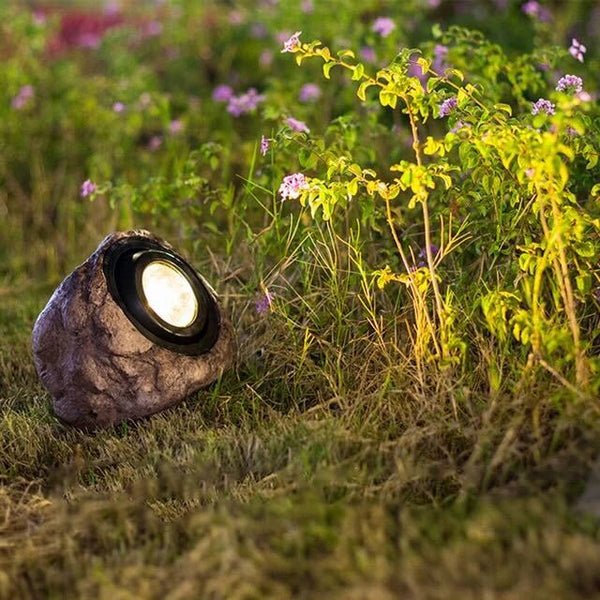 RockyLight | Lampjes op zonne-energie in de vorm van een steen