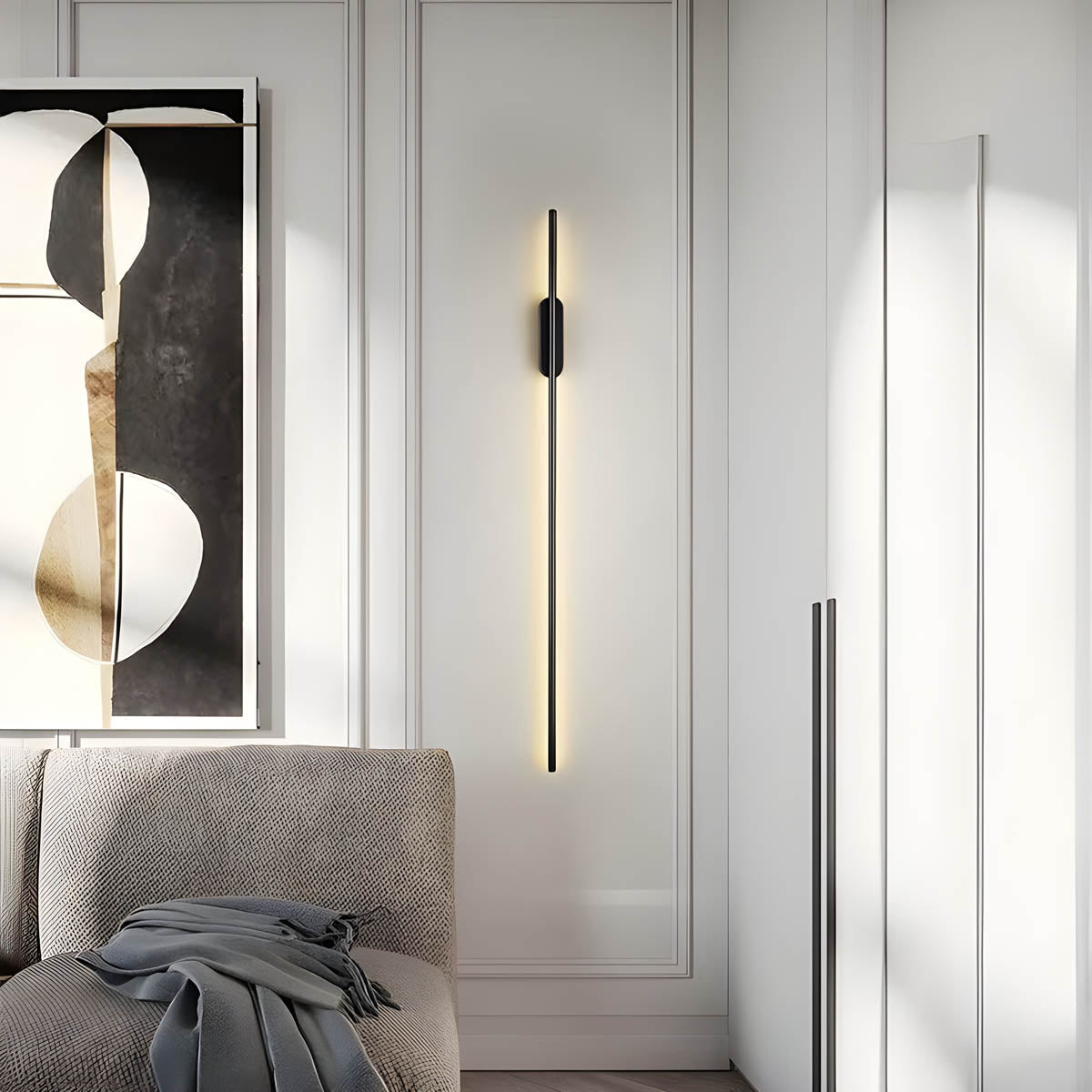 Lance | long strip wall lamp