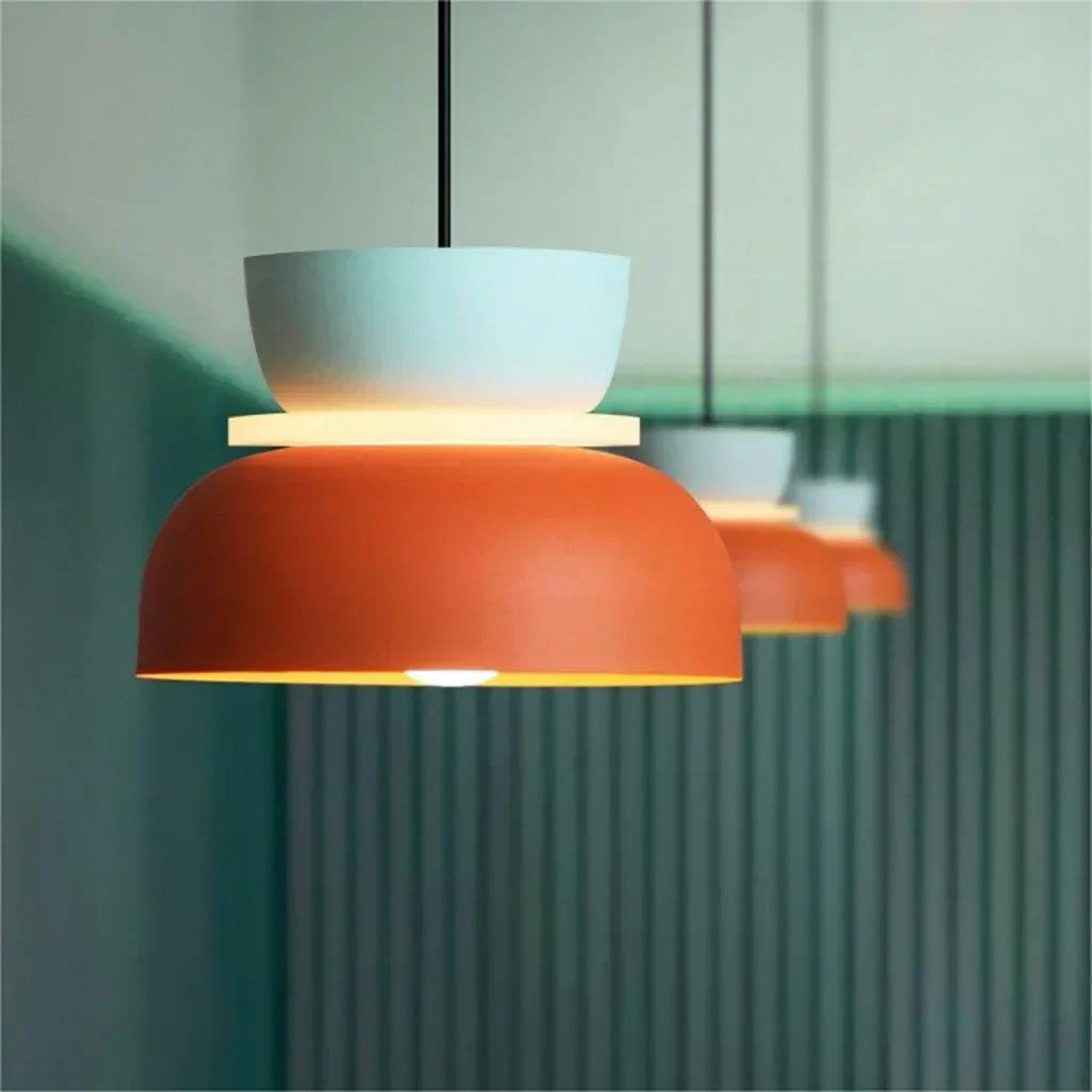 Dulcy Kleurblok Scandinavische Hanglamp