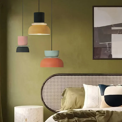 Dulcy Kleurblok Scandinavische Hanglamp