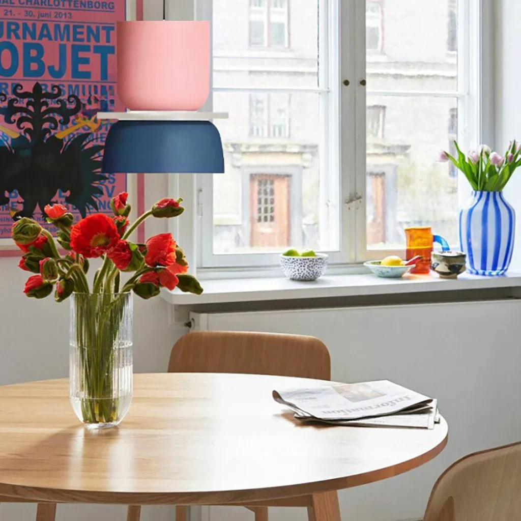 Dulcy Kleurblok Scandinavische Hanglamp