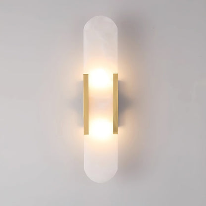 Wall lamp Melange Elongated Alabaster 