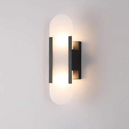 Wall lamp Melange Elongated Alabaster 