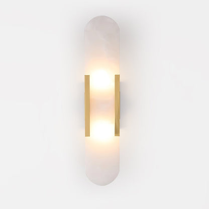 Wall lamp Melange Elongated Alabaster 