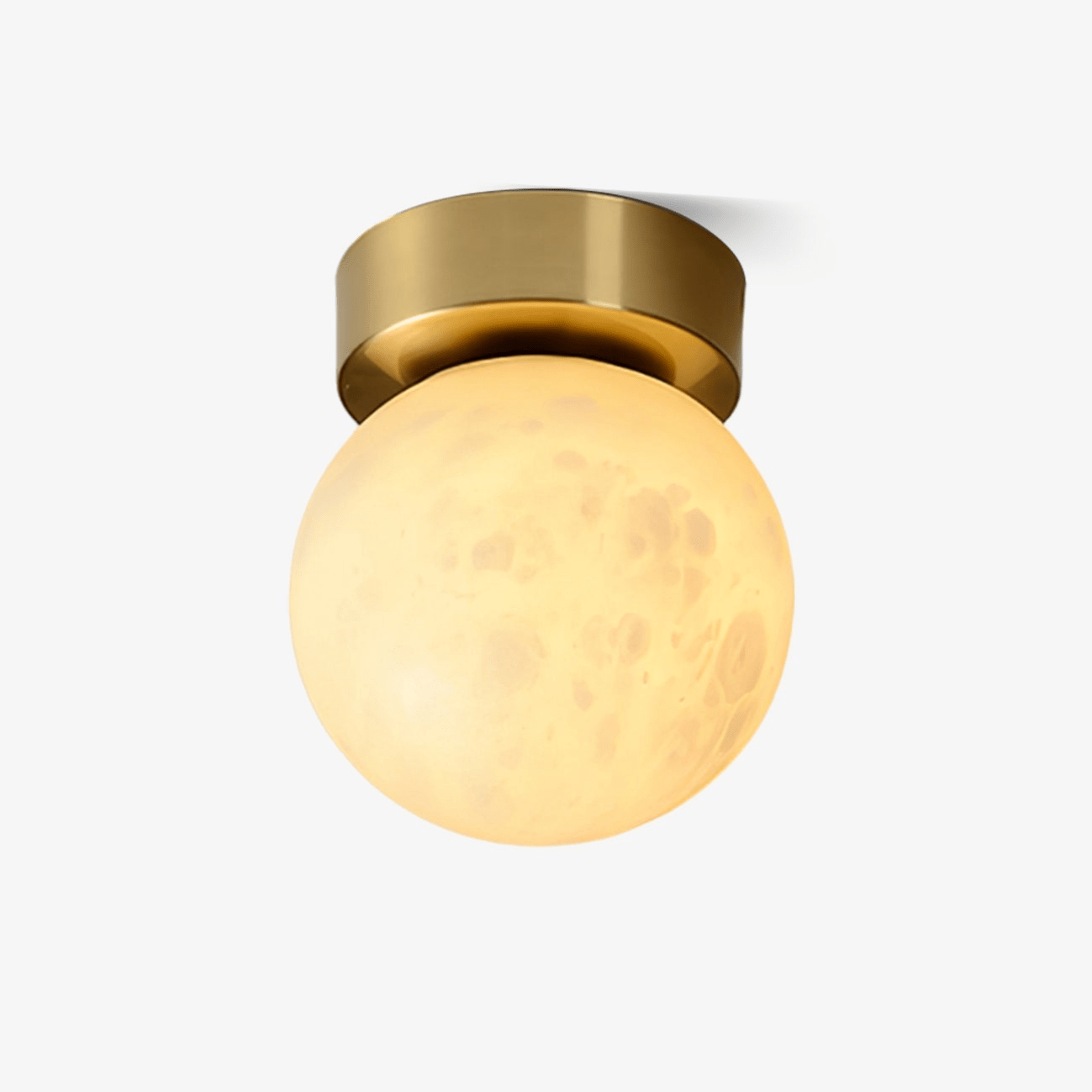 Moon albasten plafondlamp