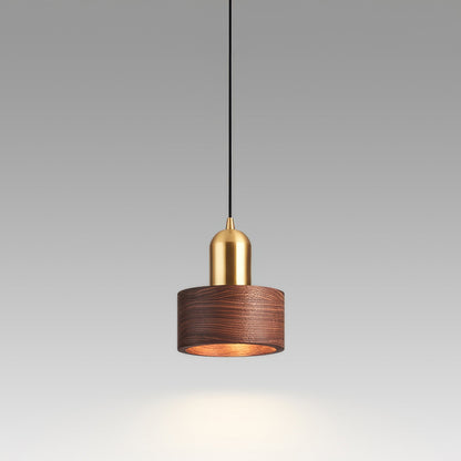 Cilinder Hangende Lamp Japanse Stijl