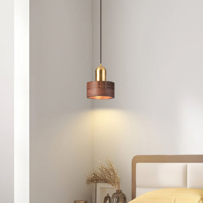 Cilinder Hangende Lamp Japanse Stijl