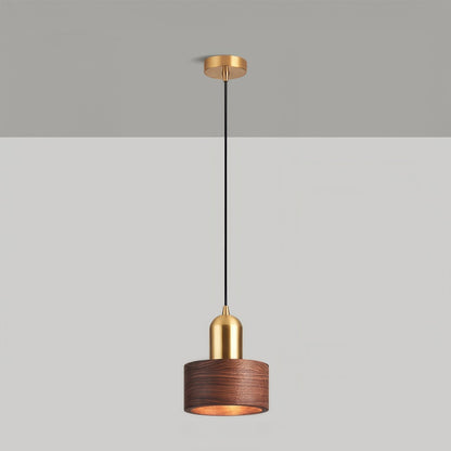 Cilinder Hangende Lamp Japanse Stijl