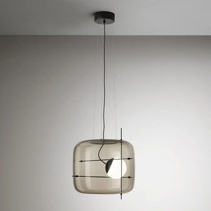 Plot glass pendant lamp 