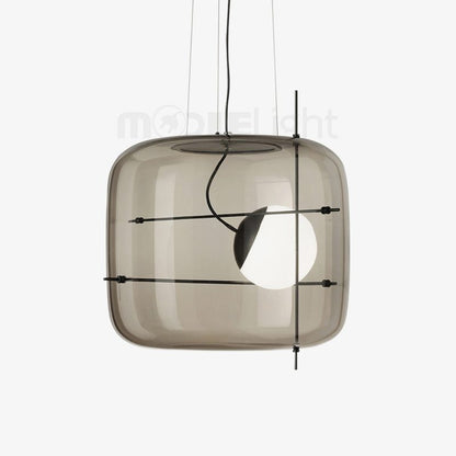 Plot glass pendant lamp 