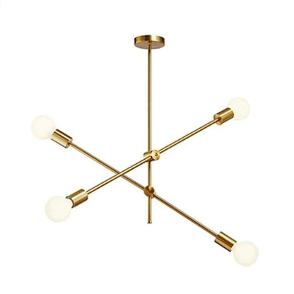 Lucca Sputnik mid-century chandelier