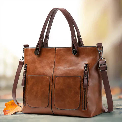 ROSALIE™ | ELEGANTE LEREN TAS