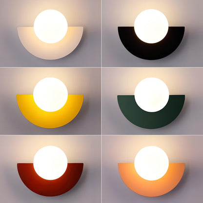 Everest - Nordic semi-circular wall lamp