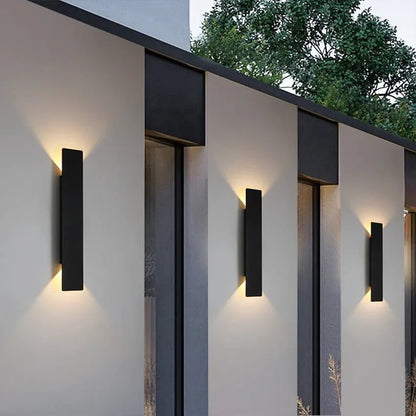 Triglow - Waterproof LED outdoor wall lamp