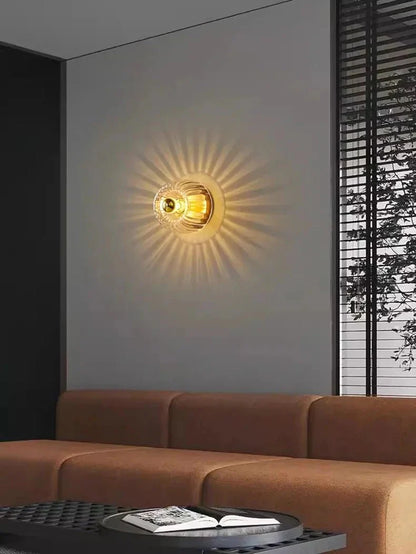 Scandinavische Bauhaus wandlamp