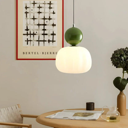 Scout Cream Art Deco Pendant Lamp 