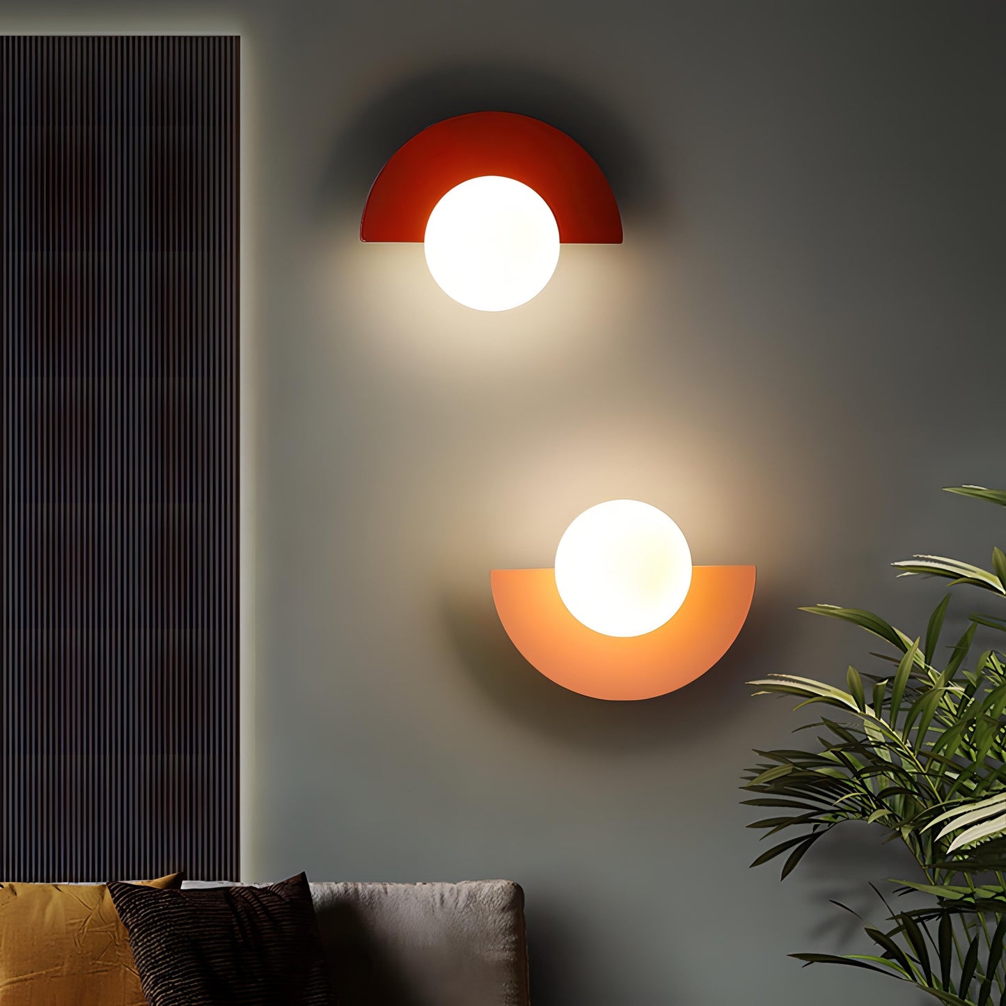 Everest - Nordic semi-circular wall lamp