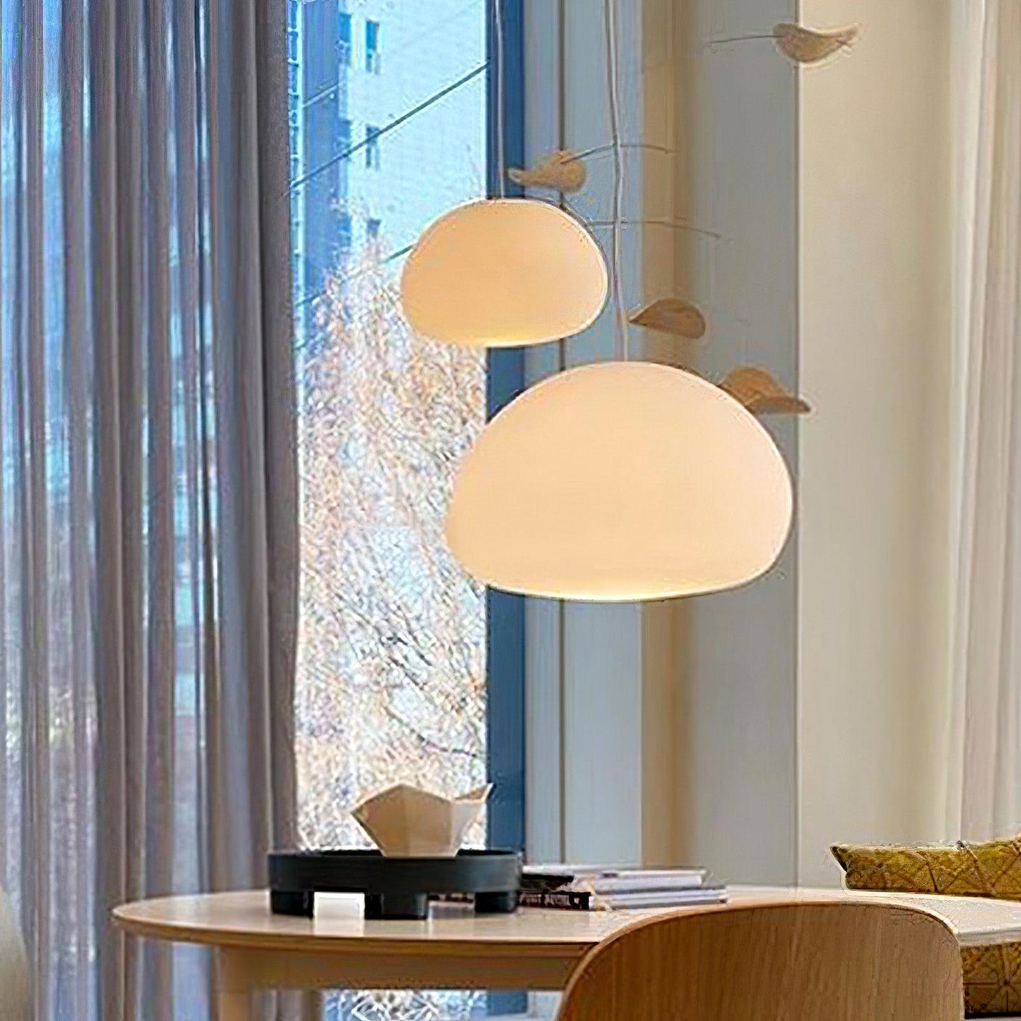 Steamed Bun Houselight Pendant Lamp