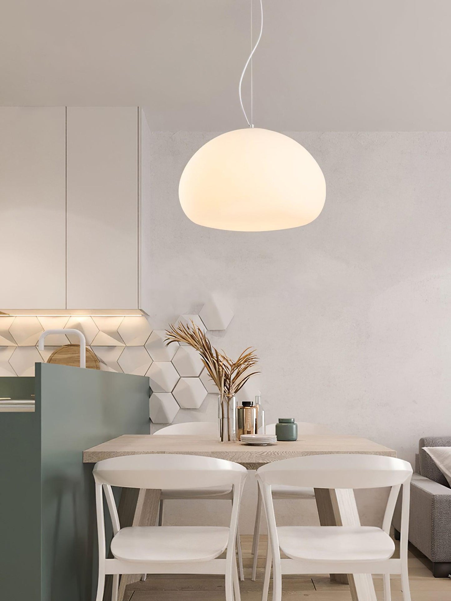 Steamed Bun Houselight Pendant Lamp